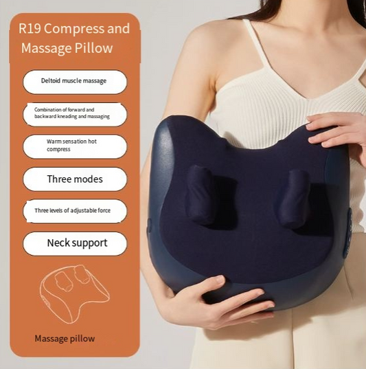 Almohada de masaje para cuello y hombros
