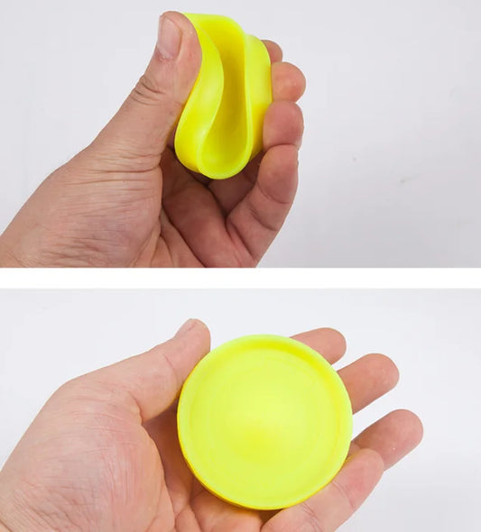 Juego de atrapar discos voladores pequeños